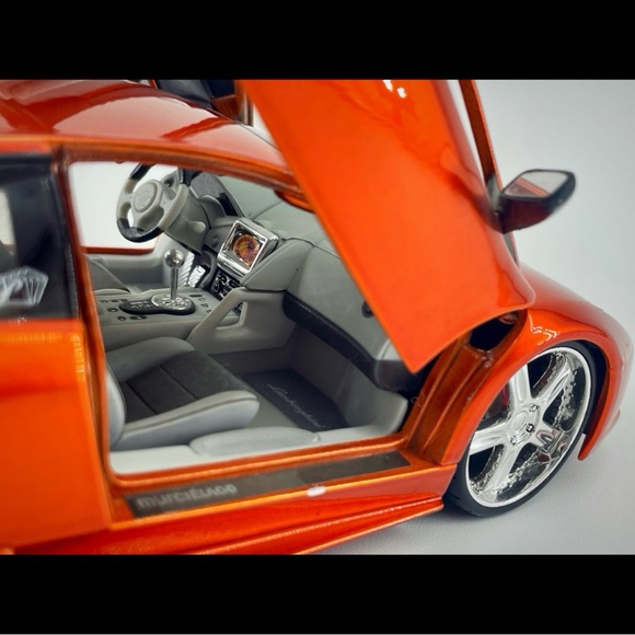 Maisto Playerz 2001 Lamborghini Murcielago Burnt Orange 1:18 1/18 Scale Diecast - Picture 2 of 13
